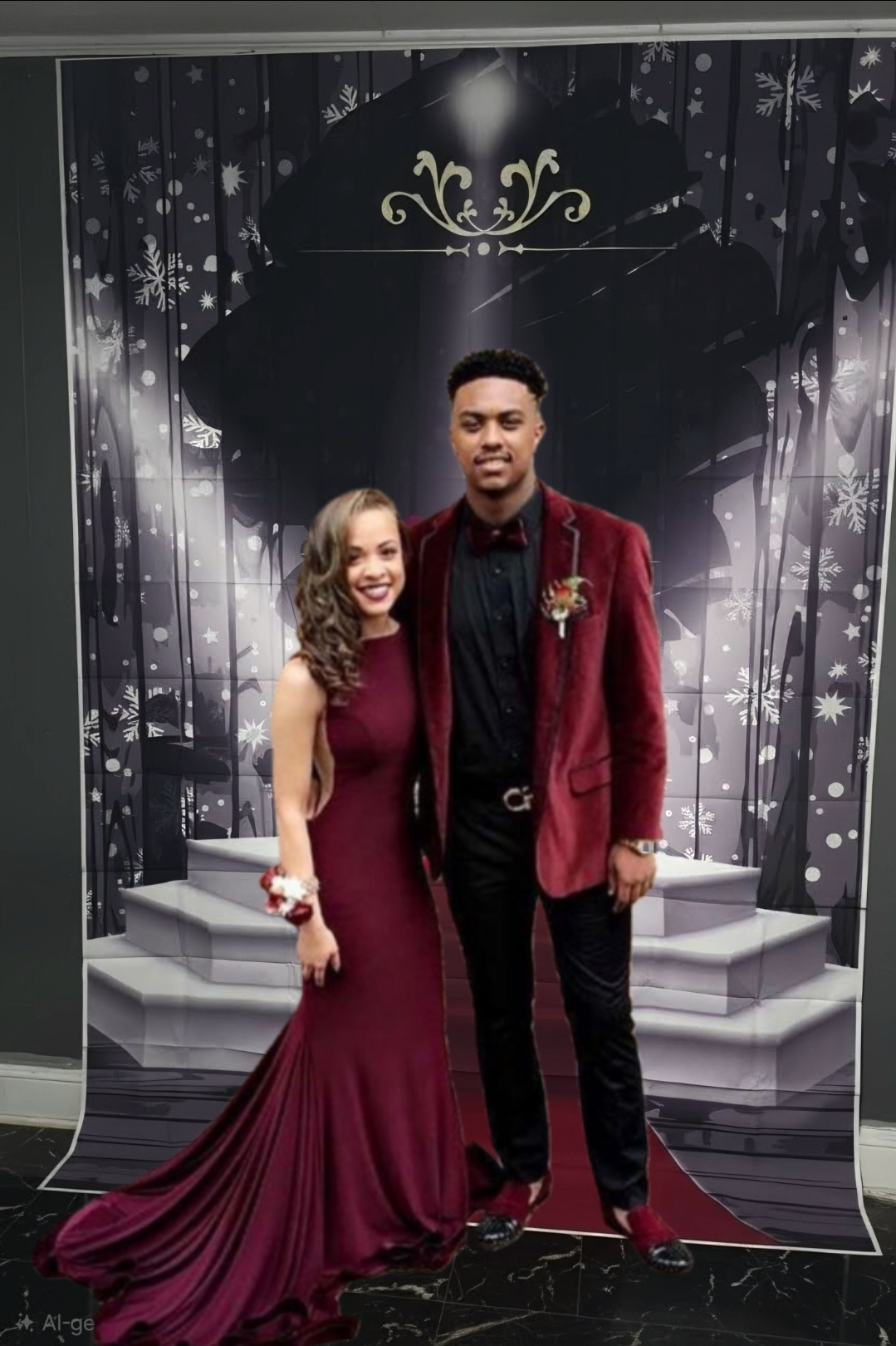 Haunted Circus backdrop