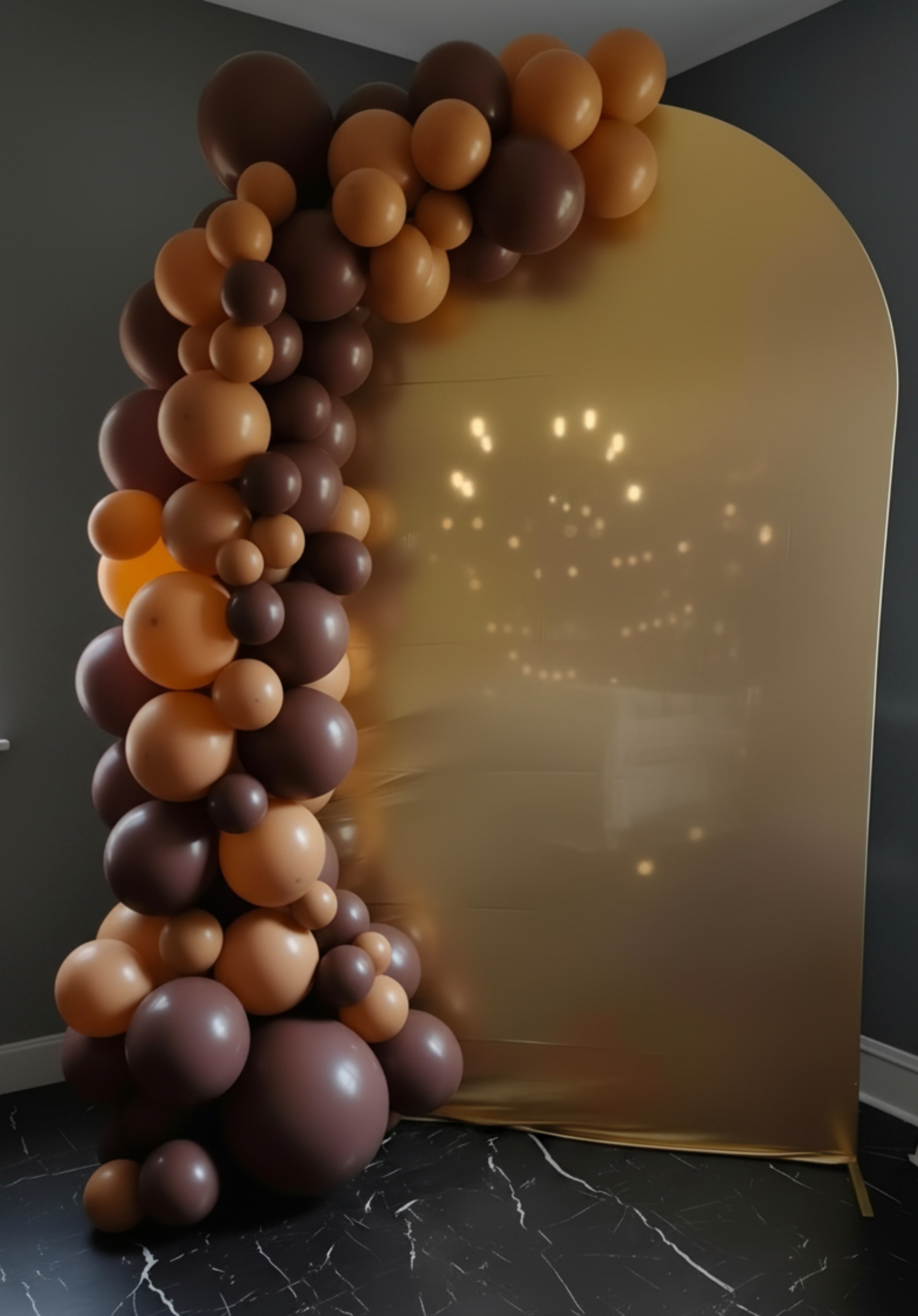 Golden Celebration scene backdrop