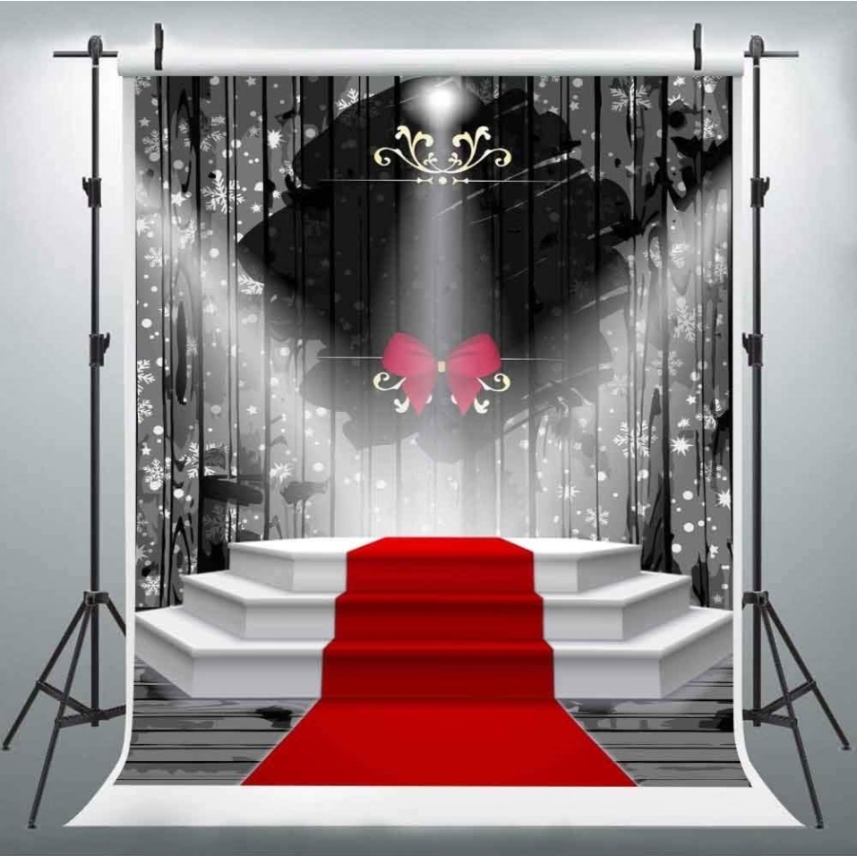 Red Carpet Noir backdrop