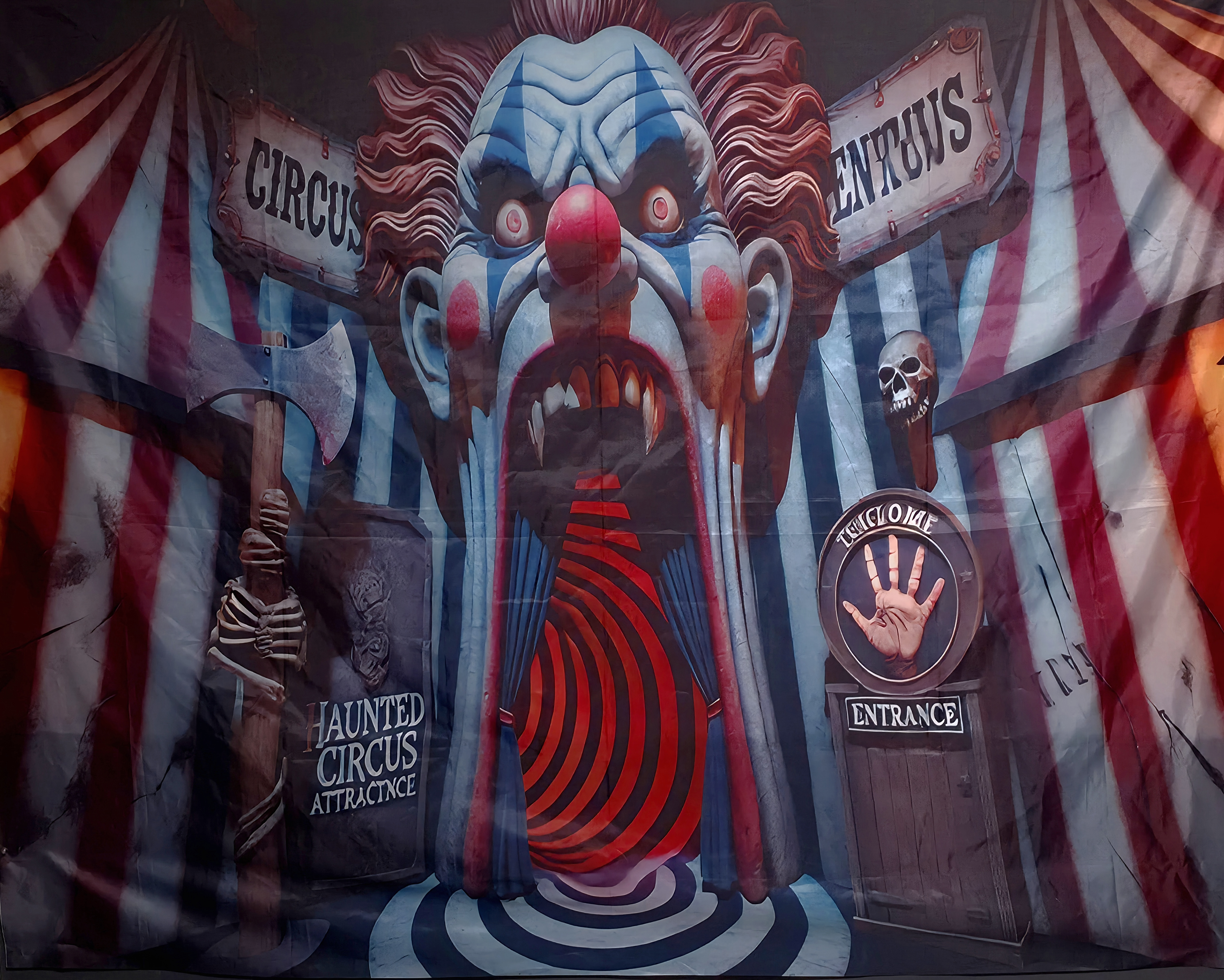 Celebration scene backdrop